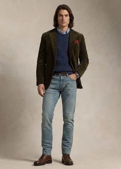 Polo: Jean Cinza Slim