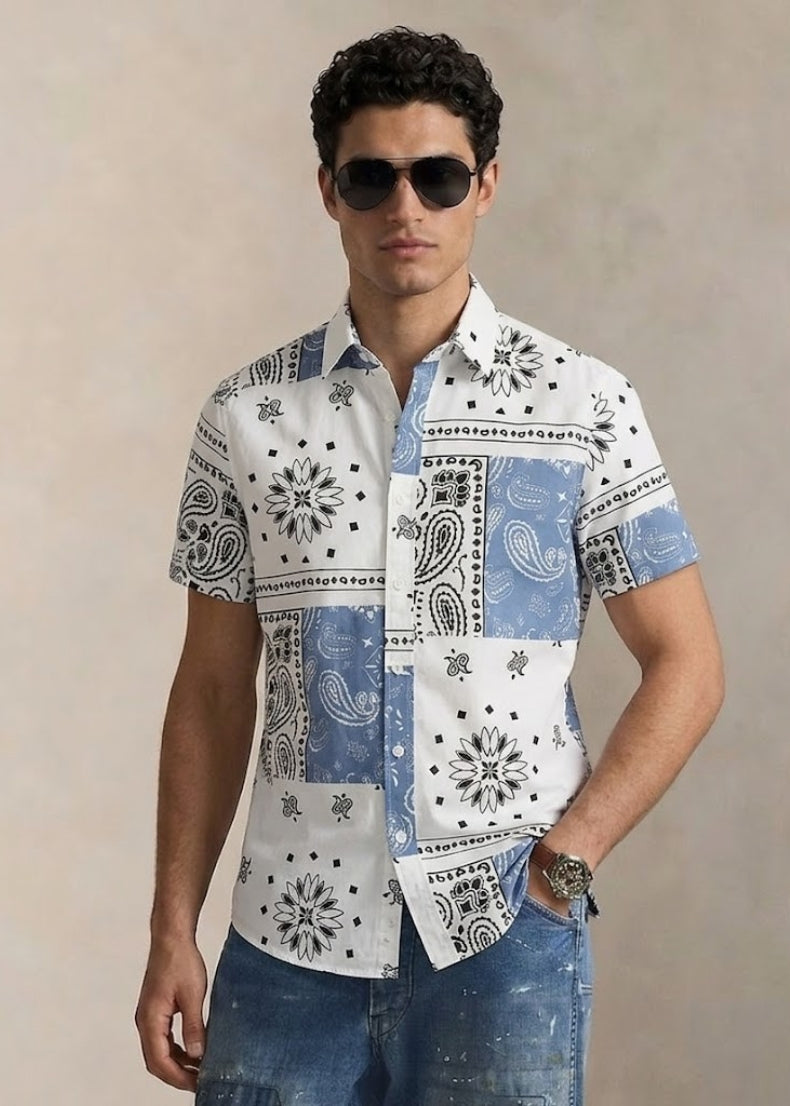 Lago di Como Mesh Polo Shirt