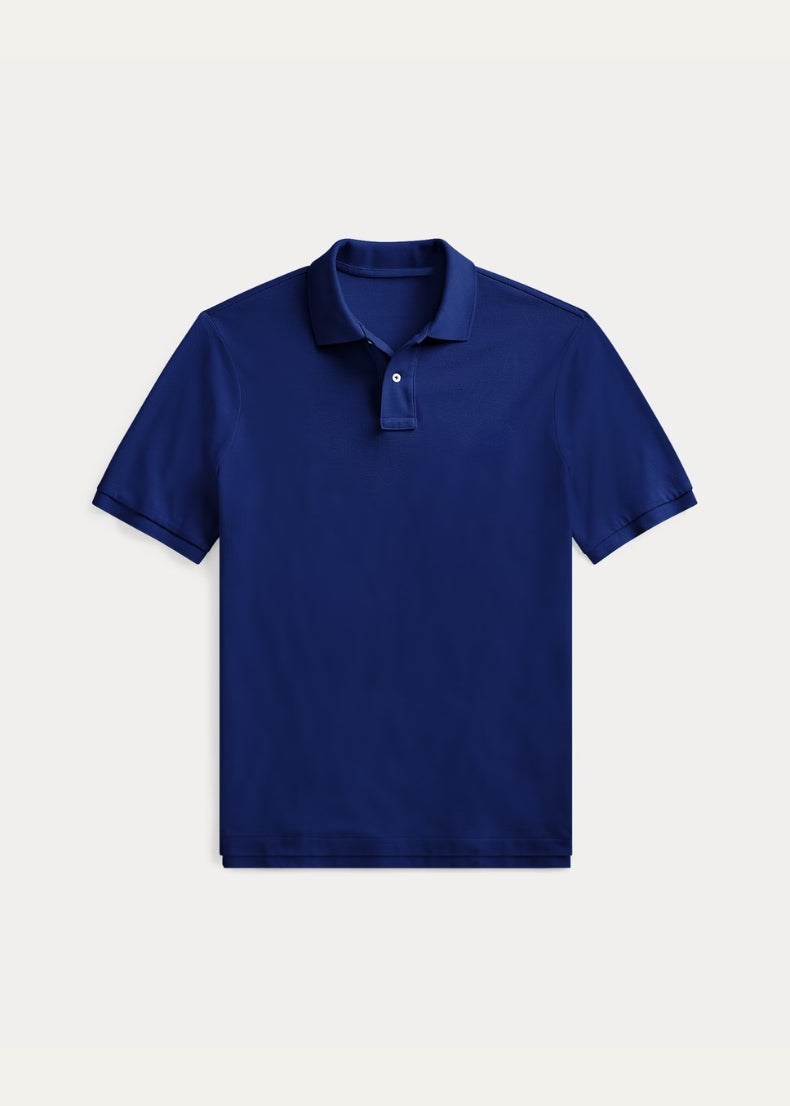 Blue Royal Stretch Polo Shirt