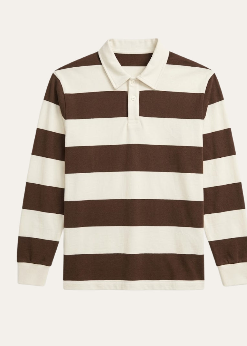 Oxford Striped Rugby Shirt