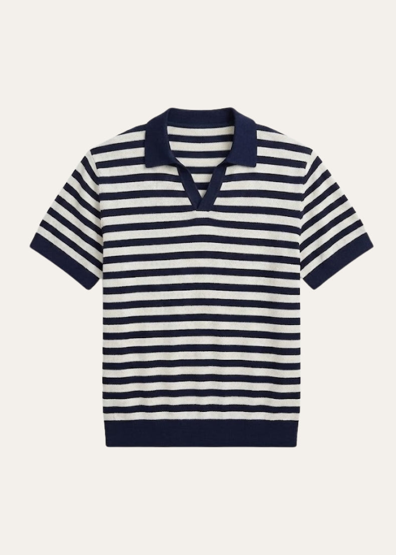 Manchester Striped Polo Shirt