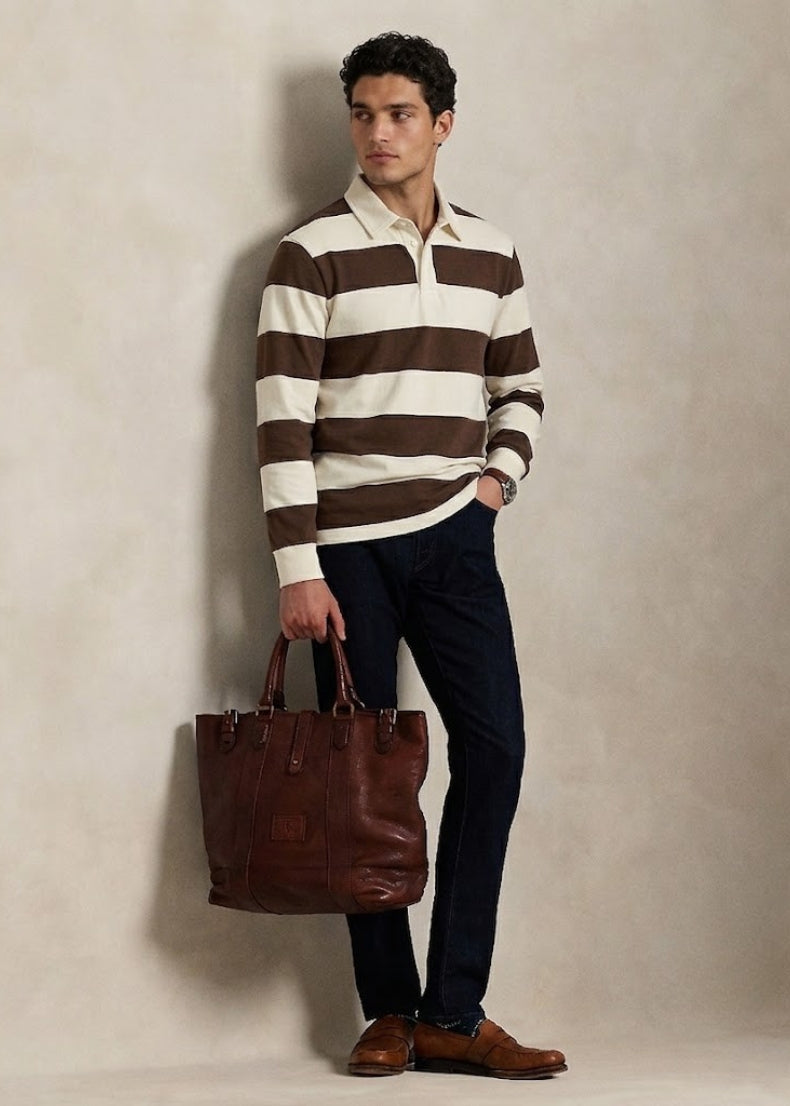 Oxford Striped Rugby Shirt