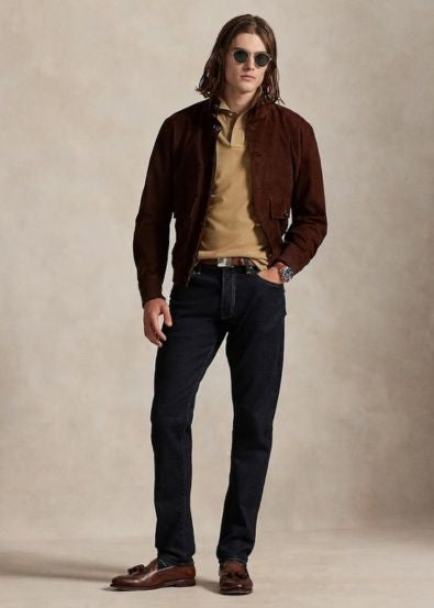 Polo Marrom Claro