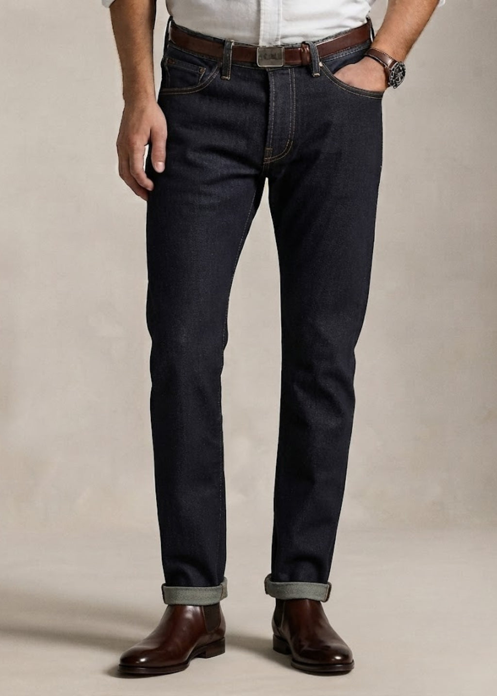 Polo: Slim Black Jeans