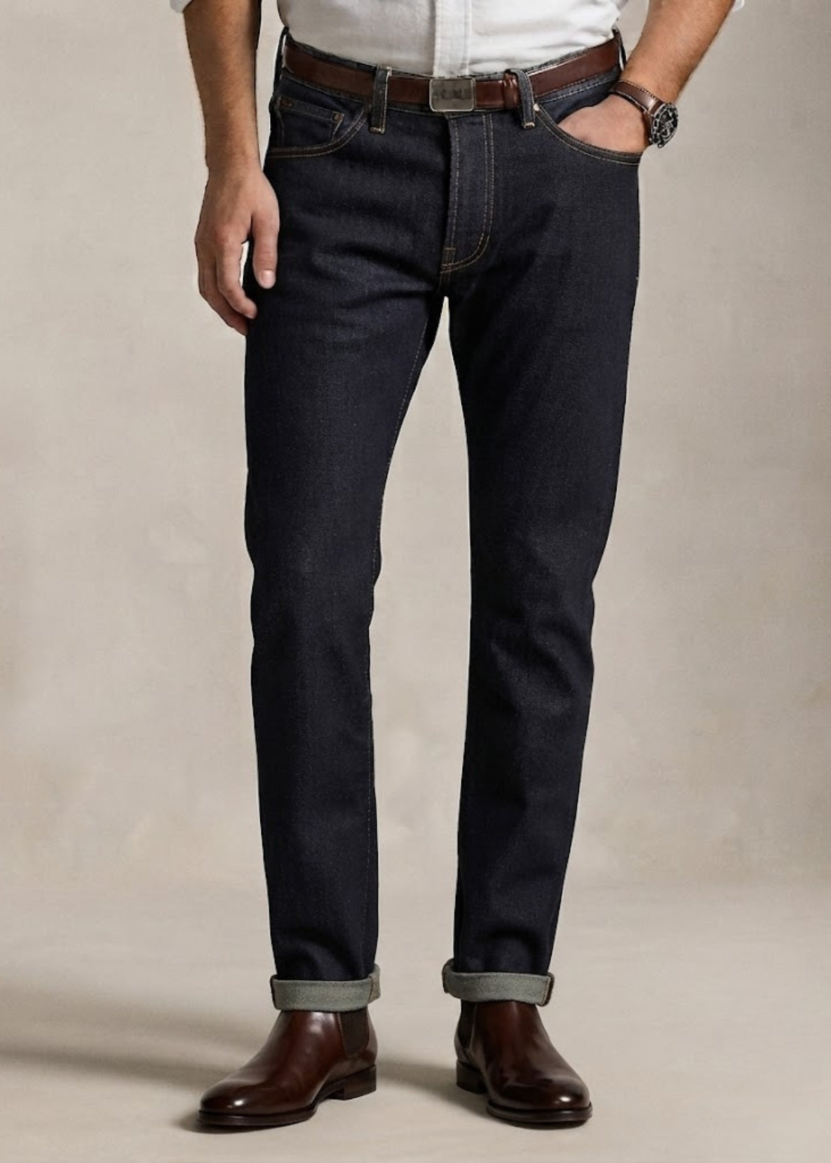 Polo: Slim Black Jeans