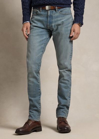 Polo: Jean Cinza Slim