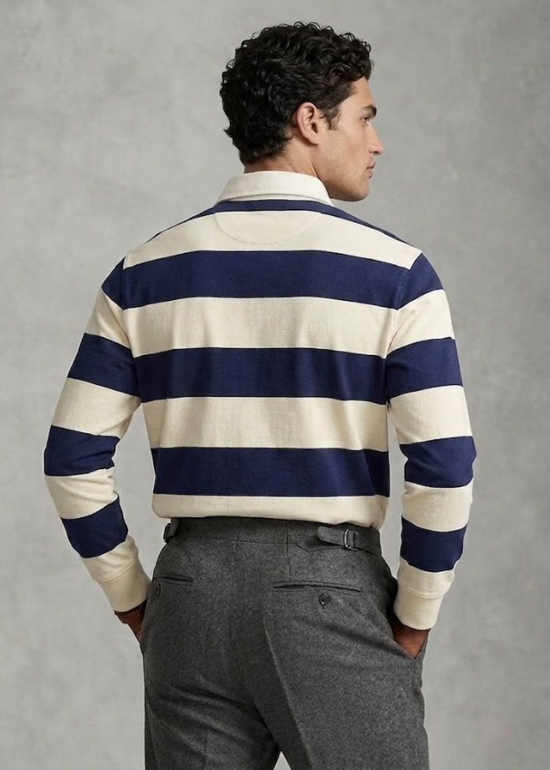 Oxford Striped Rugby Shirt