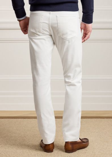 Polo: Calça Slim de Sarja