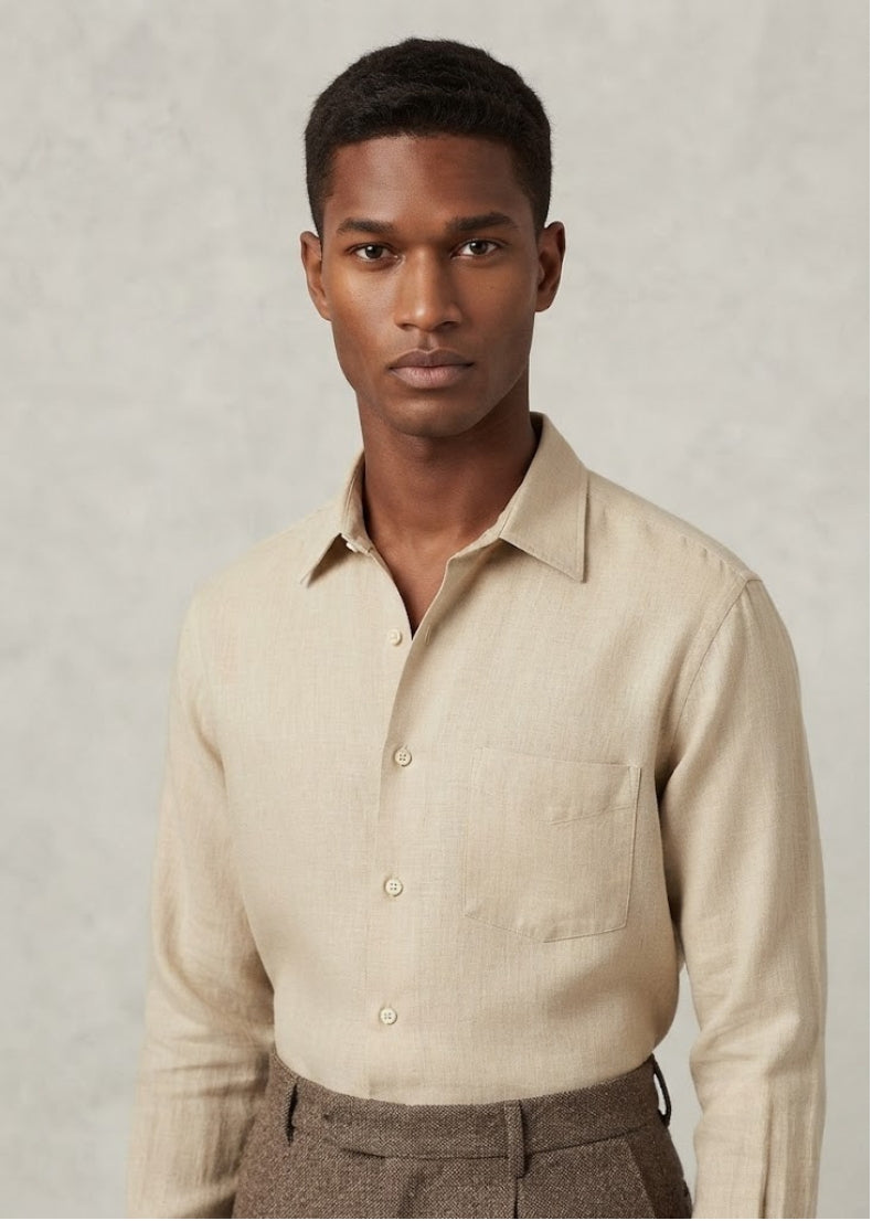 Camisa Vivaldi - Verde azul-petróleo