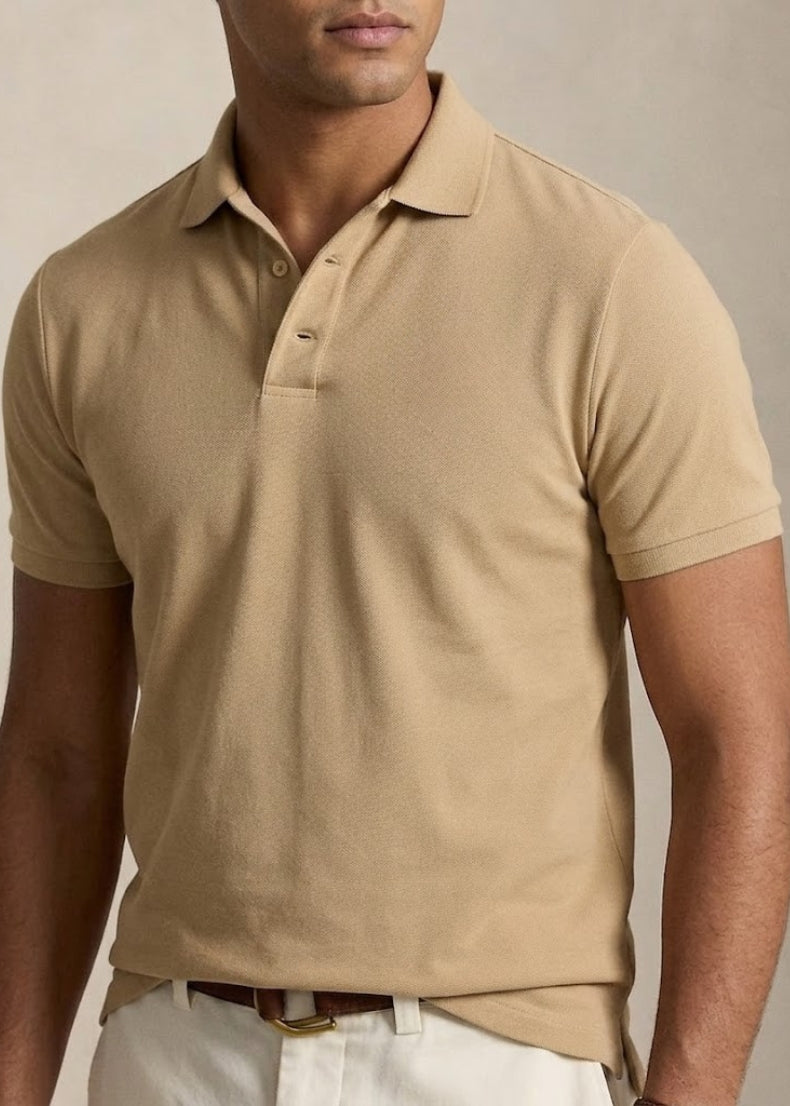 Sand Stretch Polo Shirt