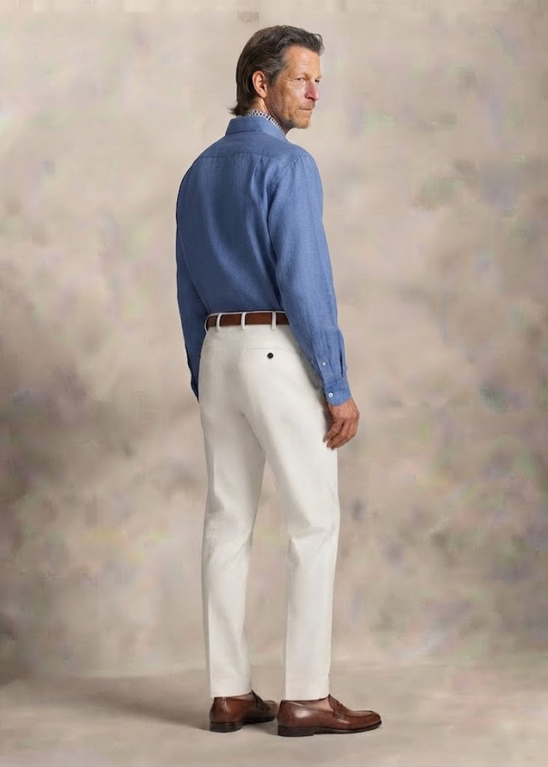 Camisa Caravaggio - Cor: Infinity