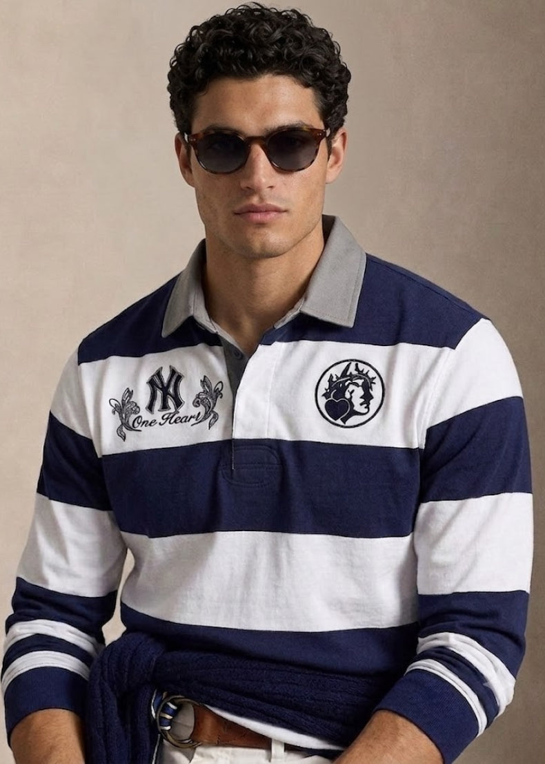 Brighton Striped Rugby Shirt