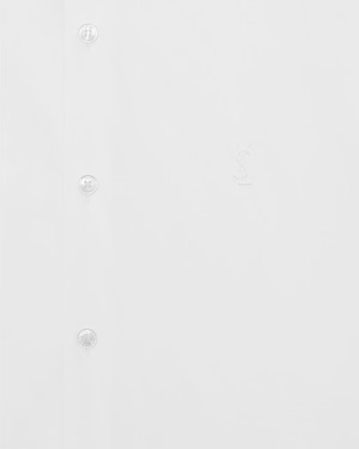 LONDRES - Camisa Social Branca de Botão