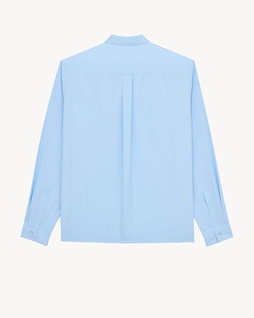 GENEBRA - Camisa Social azul de botão