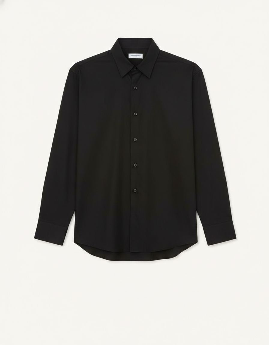 NEW YORK - Social Preta de Botão