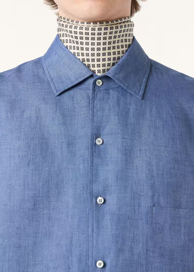 Camisa Caravaggio - Cor: Infinity
