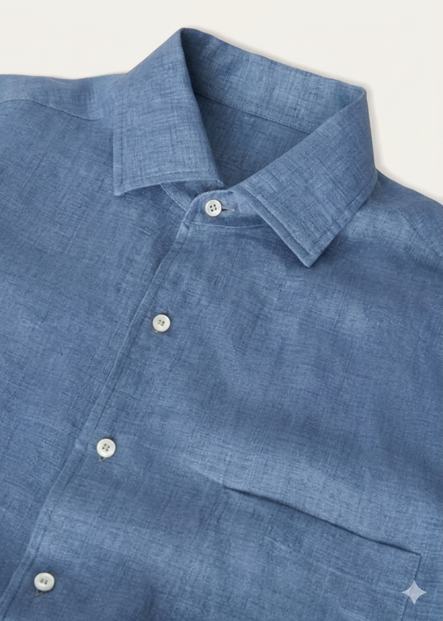 Camisa Caravaggio - Cor: Infinity