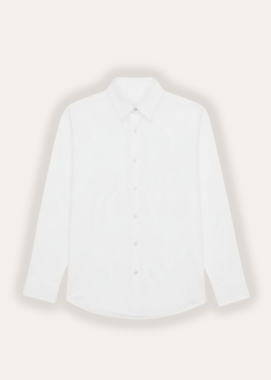 LONDRES - Camisa Social Branca de Botão