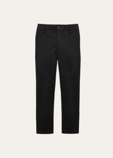 NEW YORK - Calça Alfaiataria Cós Ajustável Preta