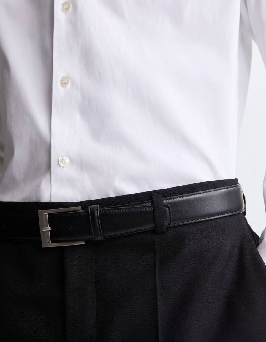 LONDRES - Camisa Social Branca de Botão